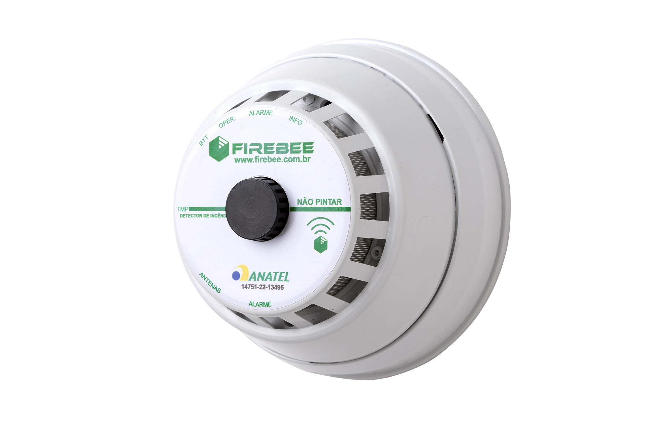 Detector de Fumaça Óptico Firebee Wireless